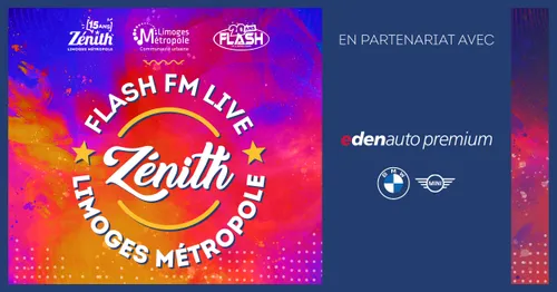 Edenauto Premium, partenaire officiel du Flash FM Live Limoges...