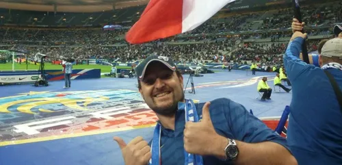 Hervé Mougin, un dijonnais à la tête des supporters des bleus