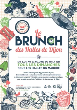Les Halles de Dijon vous convient à leur brunch dominical !