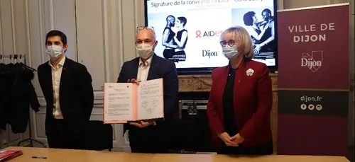 La ville de Dijon se mobilise contre le SIDA