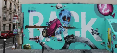 Une nouvelle œuvre dessinée sur le « MUR de Dijon » à partir de ce...