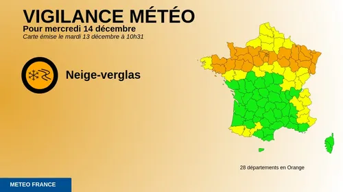 Les Vosges, la Haute-Marne et la Meurthe-et-Moselle en vigilance...