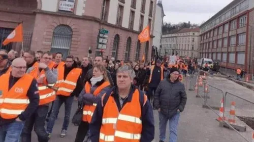 Réforme des retraites : le nombre de manifestants en baisse en...