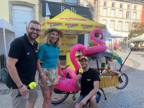 EN DIRECT DES FOLLES JOURNÉES DU VÉLO A ÉPINAL, avec Alix qui...