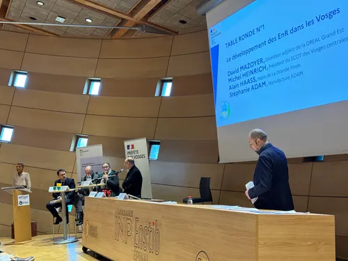 Assises des énergies renouvelables à l'Enstib ou comment diminuer...