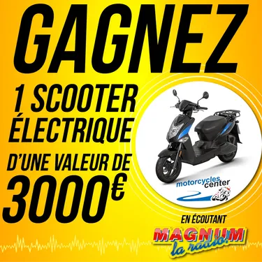Lucile du Val d'Ajol remporte le Scooter Electrique avec Motocycle...
