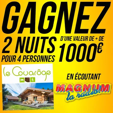 AGNÈS DE VITTEL GAGNE UN SÉJOUR POUR 4 PERSONNES AU HAMEAU DU...