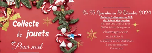 Grande collecte de jouets à destination d'associations caritatives...