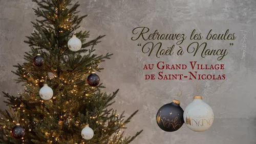 Les boules de Noël à Nancy sont de retour en stock !
