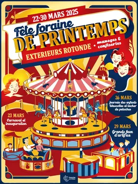 La Fête Foraine de Printemps revient du 22 au 30 mars