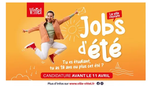 La ville de Vittel recrute des étudiants pour l'été 2025
