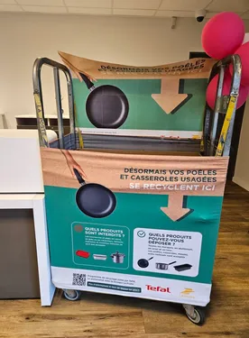 1700 points de collecte pour le recyclage des poêles et casseroles...