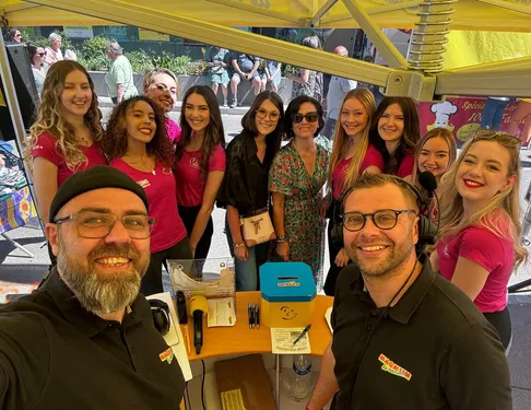 EN DIRECT DE THAON LES VOSGES AVEC LES CANDIDATES A MISS VOSGES...