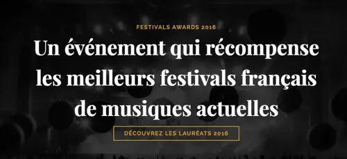 Festivals awards 2016