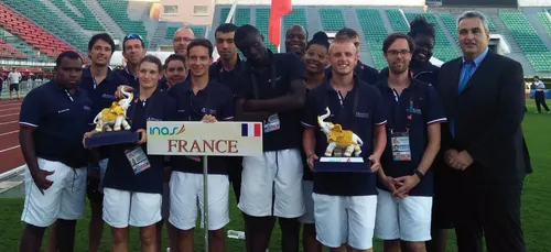 Handisport. L'équipe de France d'athlétisme décroche le titre de...