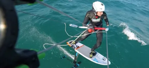 Kite surf. Le nouveau défi de Chris BALLOIS