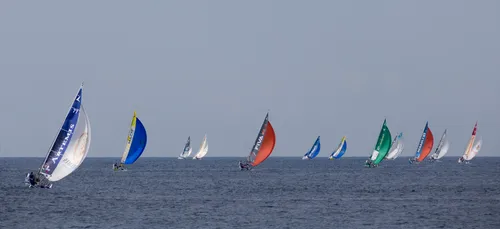 Voile. L'arrivée de la 1e étape de la 48e Solitaire Figaro