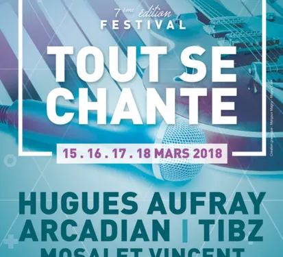 Festival "Tout se chante", une très belle programmation dévoilée !