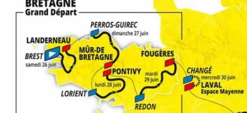 J-100 avant le départ du tour !