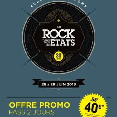 Le Rock Dans Tous Ses États : premiers noms