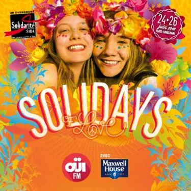 OÜI FM en direct de Solidays avec le café Maxwell House