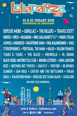 Gorillaz, Depeche Mode et Rag'N'Bone Man à l'affiche du...