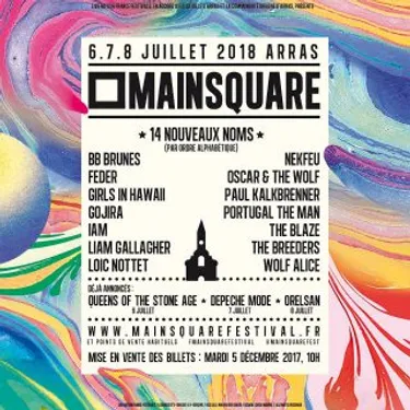 Le Main Square Festival étoffe son affiche