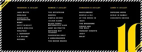 Le festival de Beauregard révèle l'ensemble de sa programmation