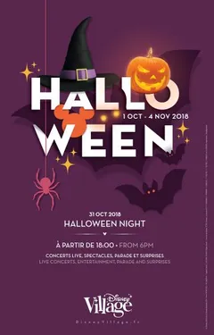 Fêtez Halloween avec OUI FM à Disney Village