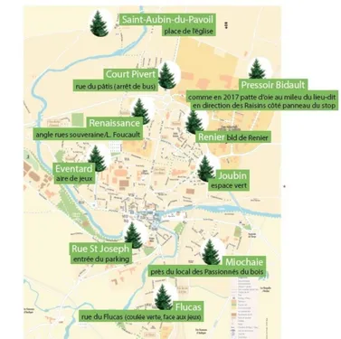 Segré. Dix sapins à décorer dans les quartiers