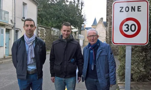 Château-Gontier. Dans le Faubourg, on roule à 30 !