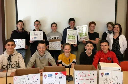 Segré. Le recyclage de stylos pour exhausser des Rêves