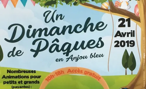 Un dimanche de pâques dans l’Anjou Bleu