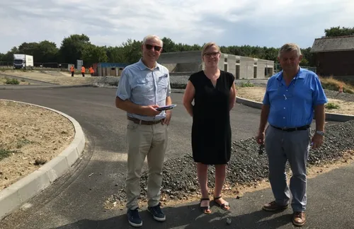 Le Lion d'Angers : la déchetterie fait peau neuve