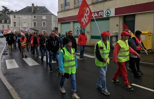 Segré. La CGT manifeste contre la réforme des retraites