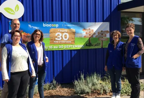 La coopérative Mayenne Bio Soleil fête ses 30 ans
