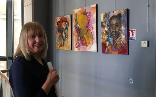 Château-Gontier. Chantal Gougeon-Moussu expose ce qui la « touche »...