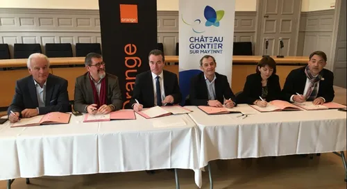 Château-Gontier-sur-Mayenne. Toute la ville raccordée avant fin 2020