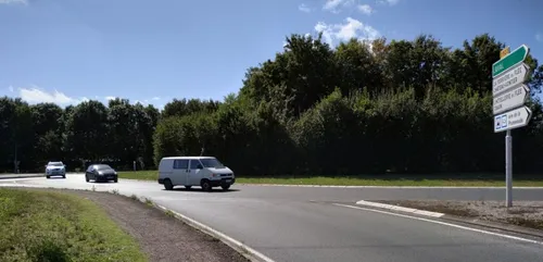 Segré. Les ronds-points en chantier sur l'axe Angers-Rennes dès...