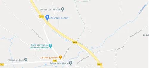 La Membrolle. Un camion renversé et des ralentissements