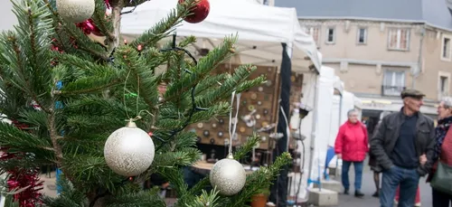 Château-Gontier. Pas de marché de Noël mais des chalets dispersés...