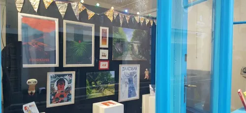 Craon. Une expo visible depuis la rue à la Maison Bleue