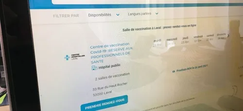 Vaccination en Mayenne. La prise de rendez-vous "un non-sens total"...