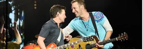 COLDPLAY INVITE MICHAEL J. FOX !