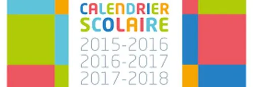 Le calendrier des vacances scolaires 2016/2017!