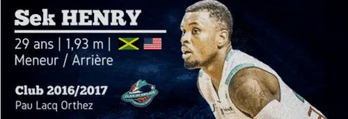 Sek Henry signe au BCM !