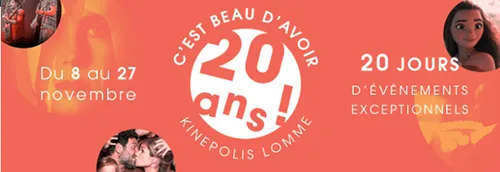 Le Kinepolis de Lomme fête ses 20 ans !