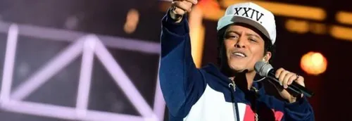 Bruno Mars au Stade Pierre Mauroy.