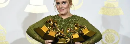 Adèle, grande gagnante des Grammy Awards !