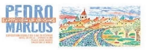 Centenaire et dessinateur : Pedro Marcos expose à la mairie de Sin...